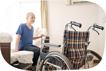 住み慣れた地域でその人らしい生活の継続を支援します