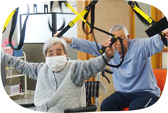 ２．エリア初！TRXを導⼊